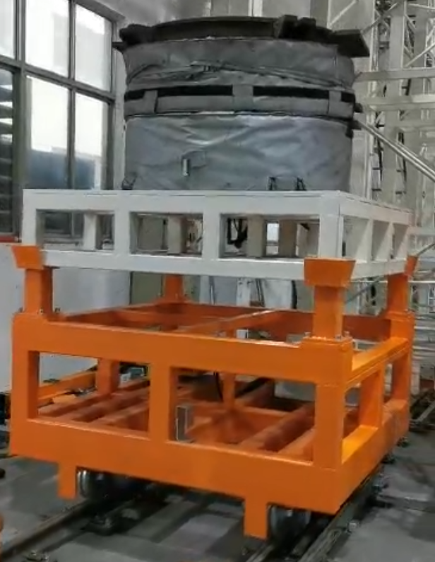 Mold (capsule) storage trolley