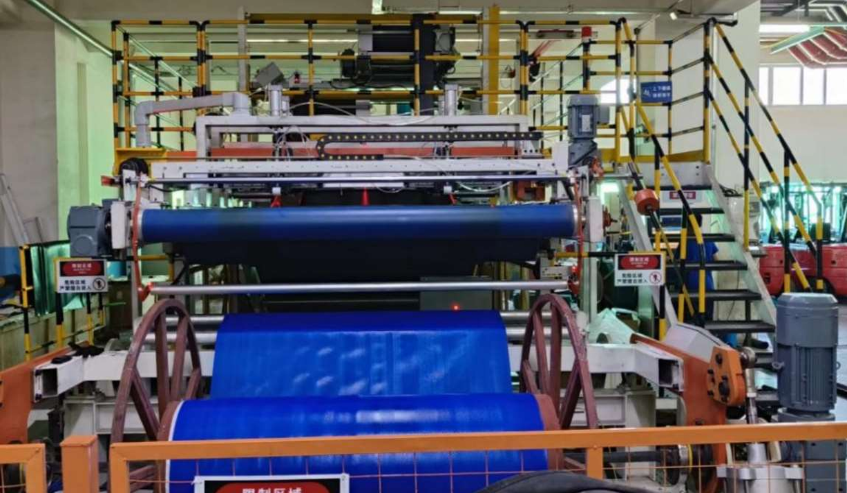OTR lining layer laminating production line equipment introduction (C-E)